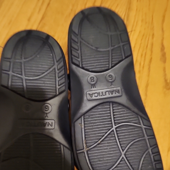 Nautica Black Foam Slippers Slip-On Comfort - Picture 8 of 8